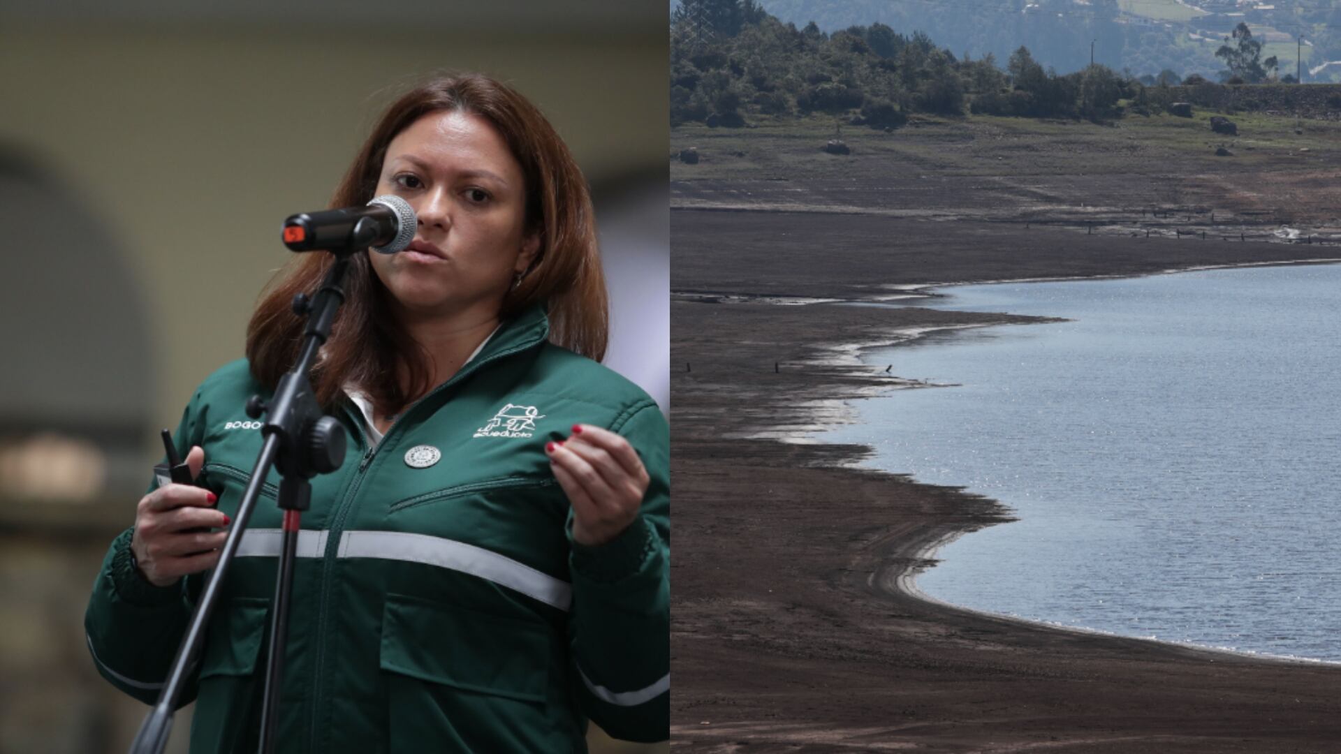 Natasha Avendaño, gerente de Acueducto, se refiere al 'Día cero' en Bogotá.