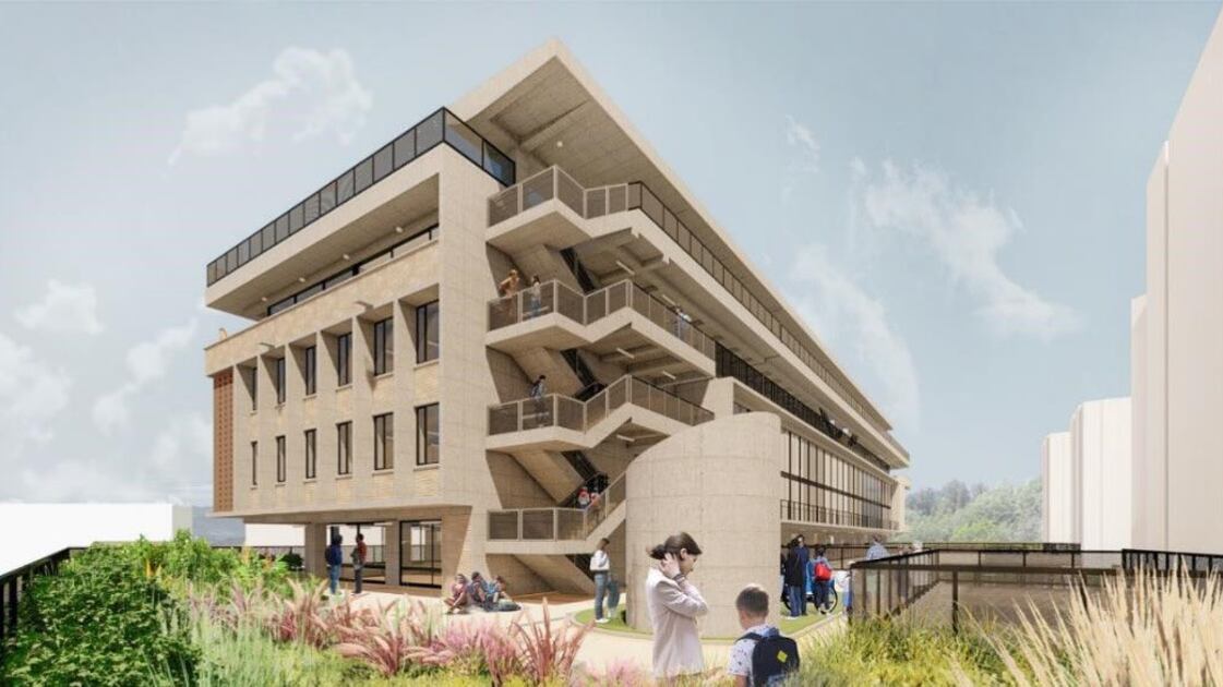 Colegio Marsella La Paz en Kennedy - comunidad protesta por construcción