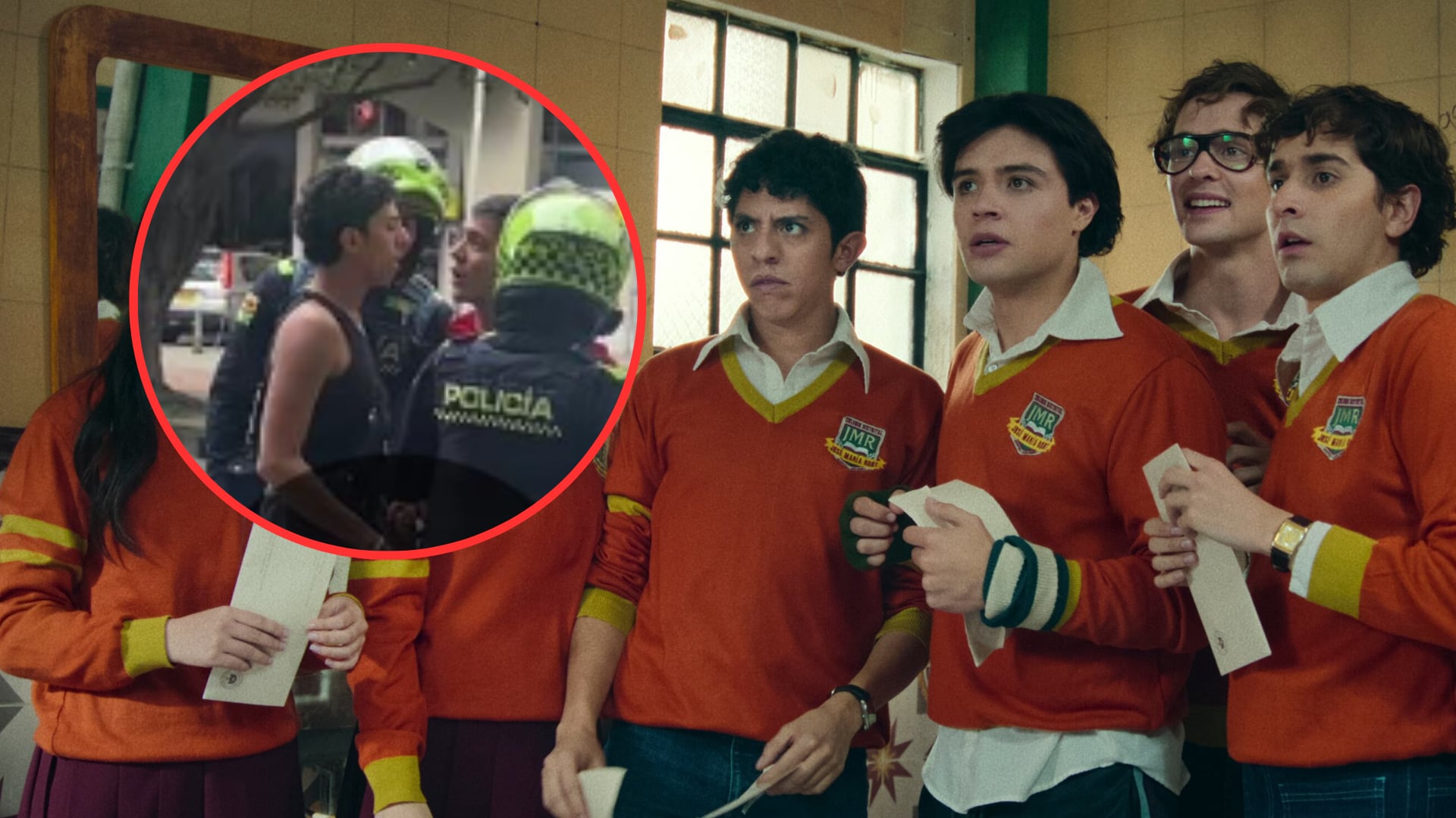 Actor de ‘La Primera Vez’ fue esposado por la policía en Bogotá