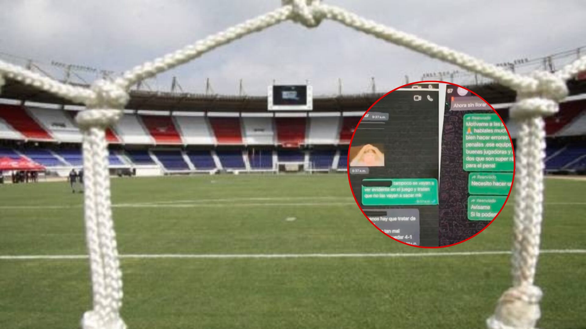 Estadio Metropolitano y amaño de jugadores - Fotos: Redes sociales