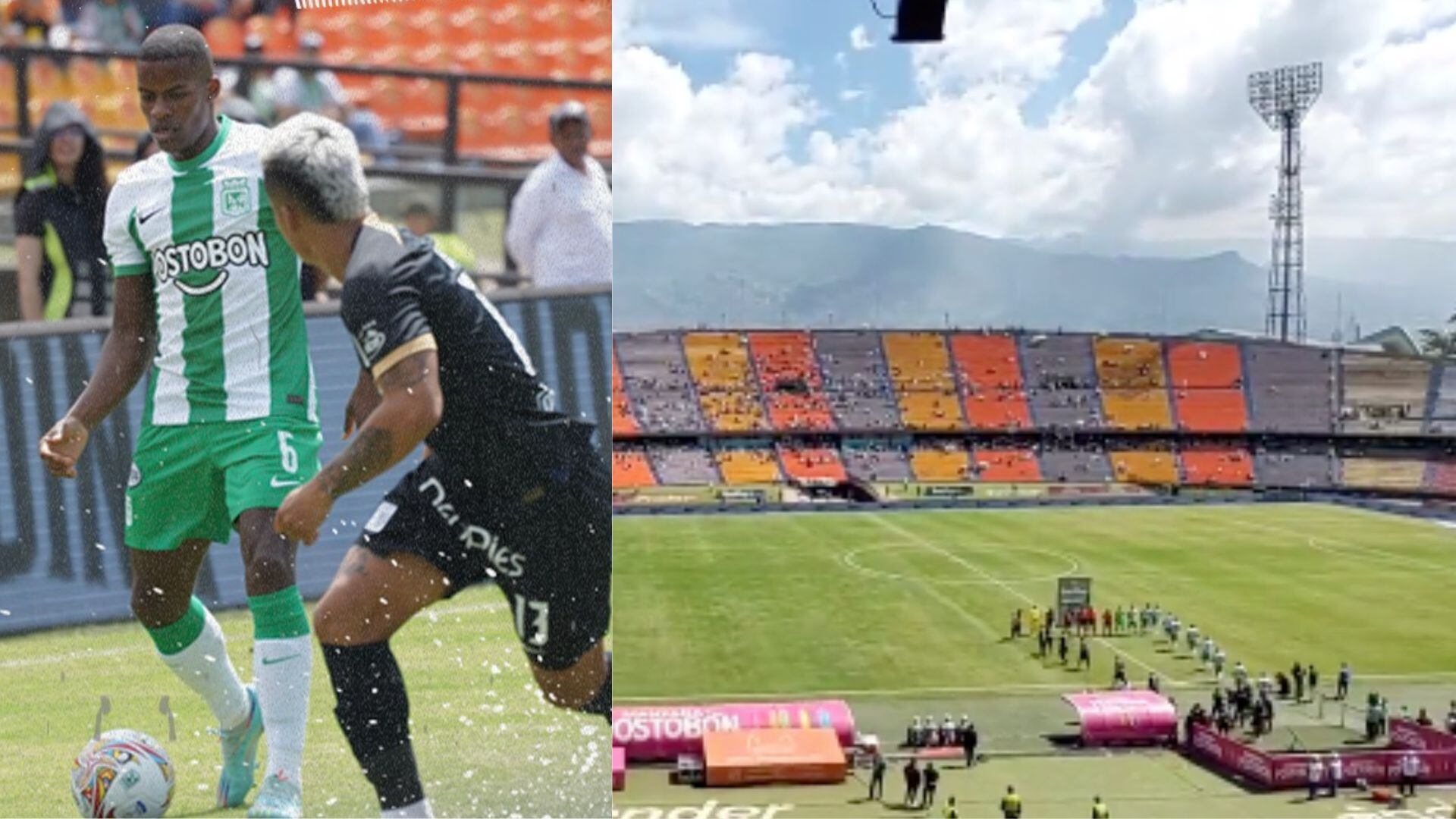 Baja asistencia al amistoso entre Nacional y Alianza Lima.