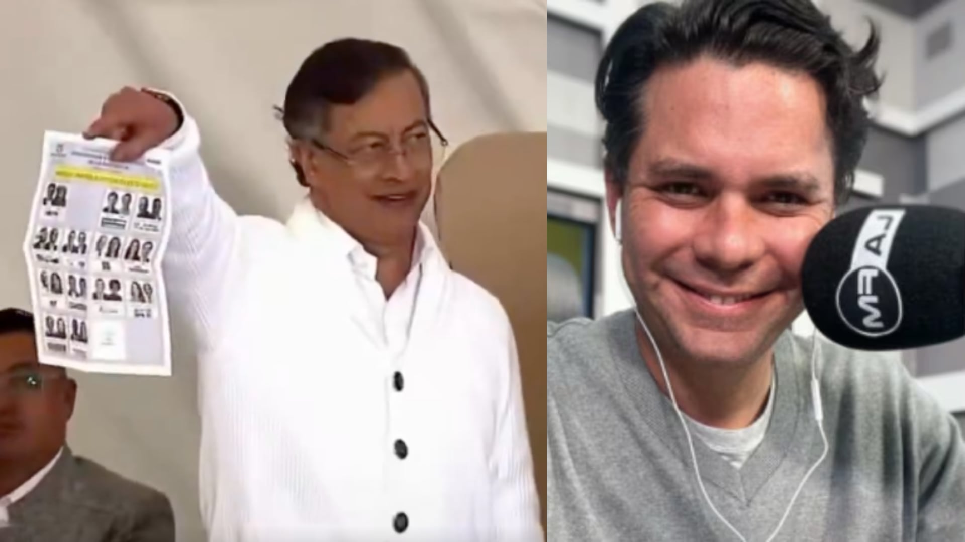 Luis Carlos Vélez estalló con Petro al revelar su voto por Cepeda
