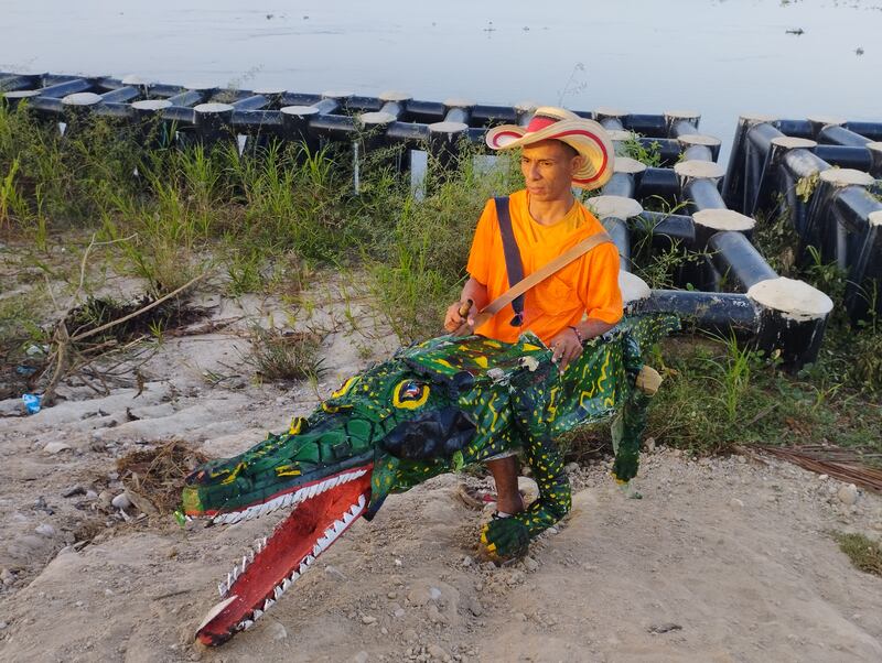 Foto de las Fiestas del Caimán en Guáimaro, Magdalena.