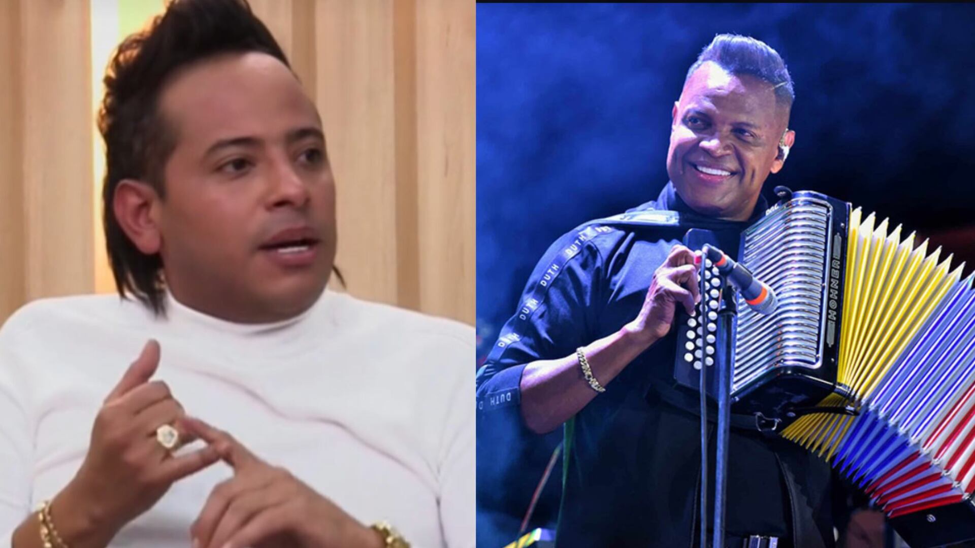 Orlando Liñan y Omar Geles