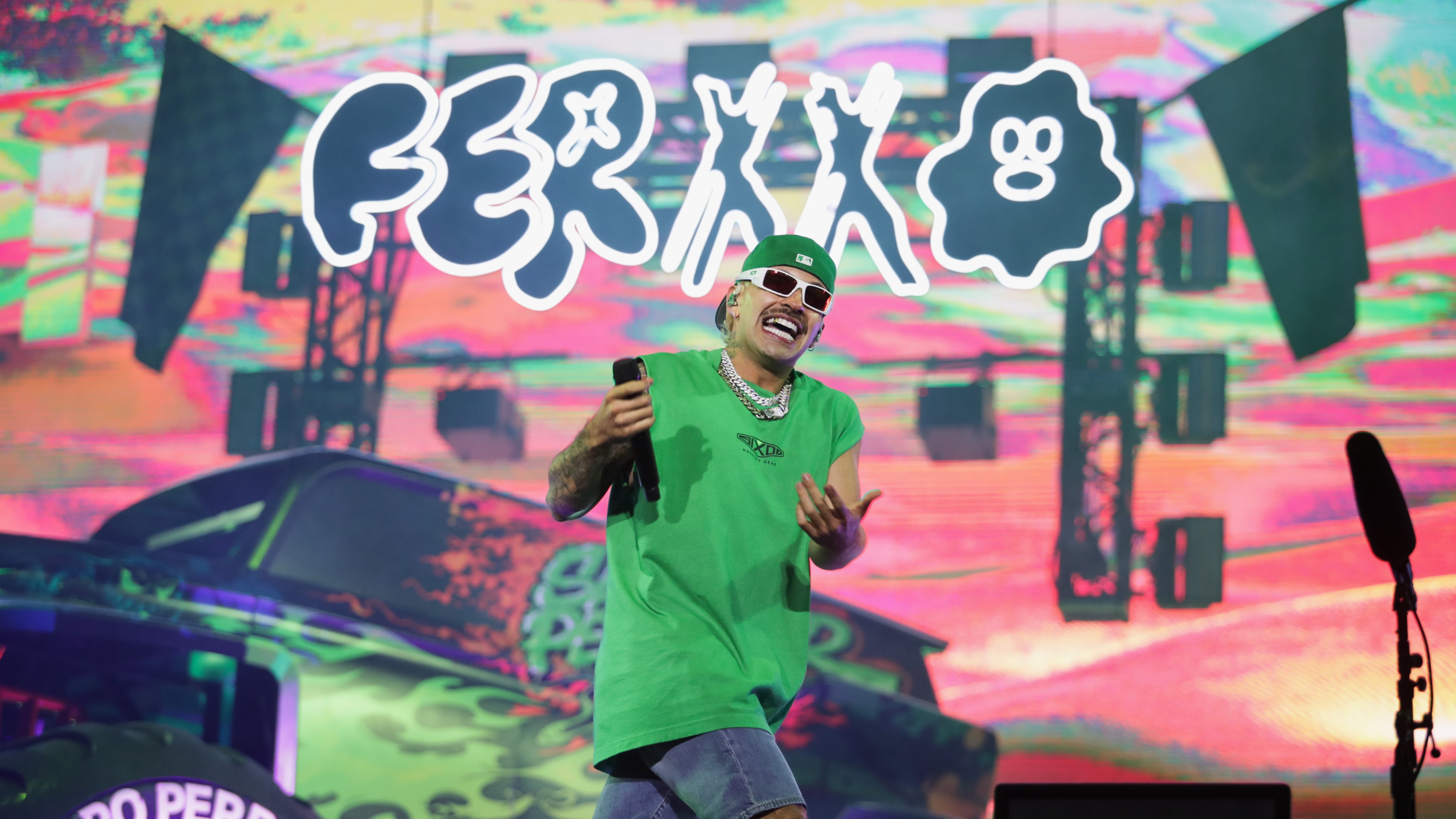 FEID, durante su presentación en el Festival Estéreo Picnic, en el Parque Simón Bolívar de Bogotá