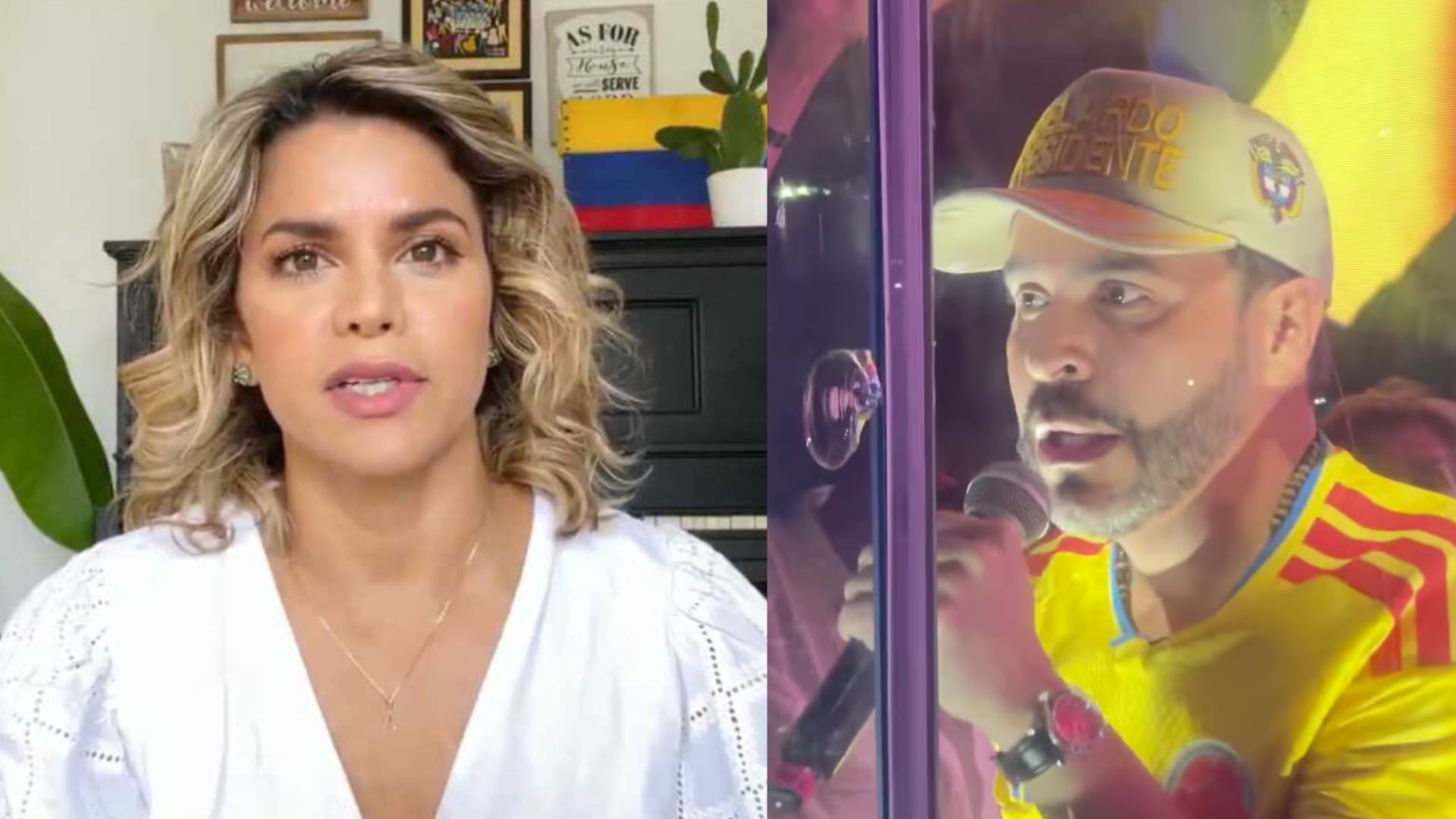 Adriana Lucía reveló si se irá de Colombia si gana De la Espriella