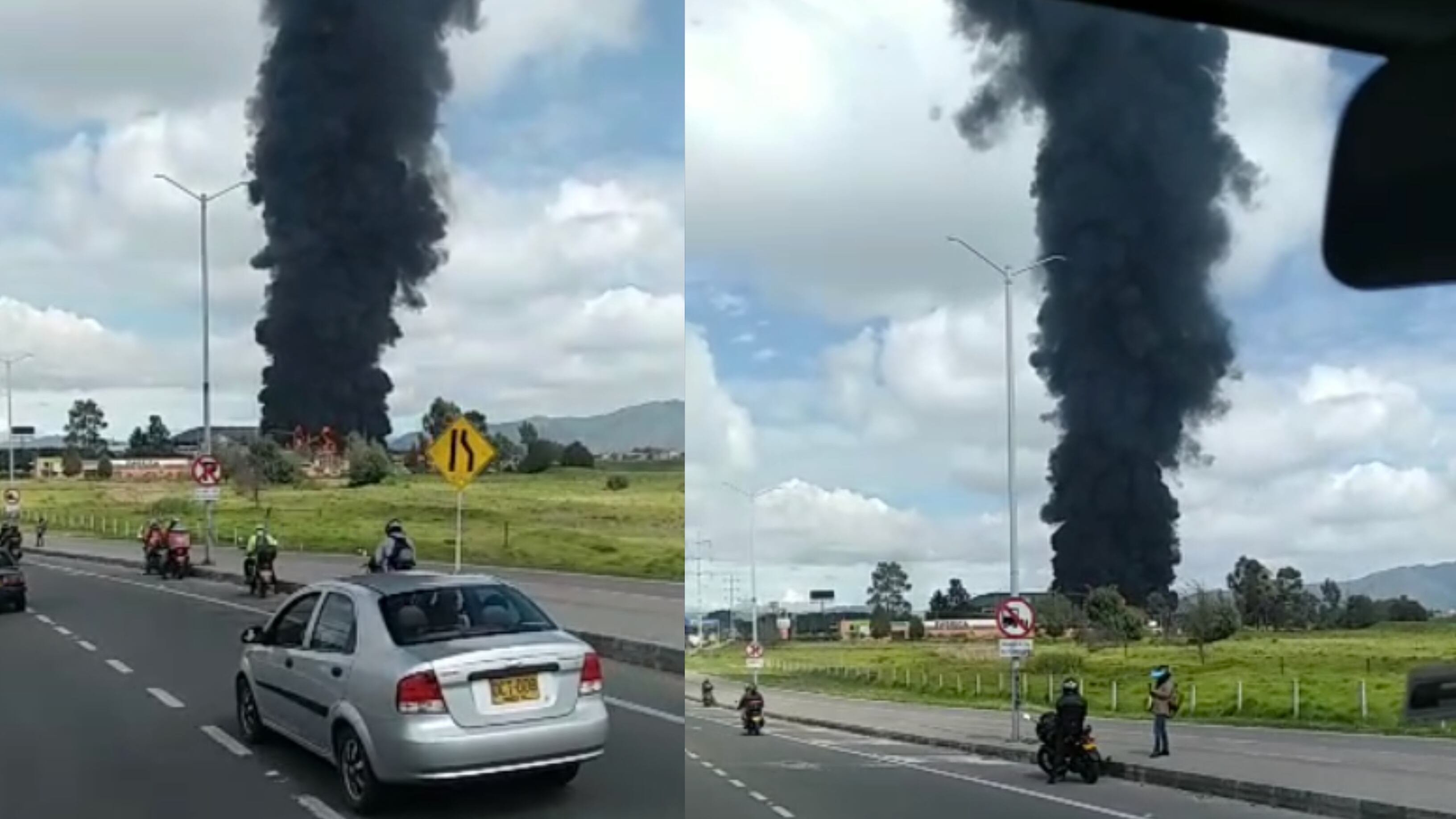 Incendio Calle 80 Bogotá