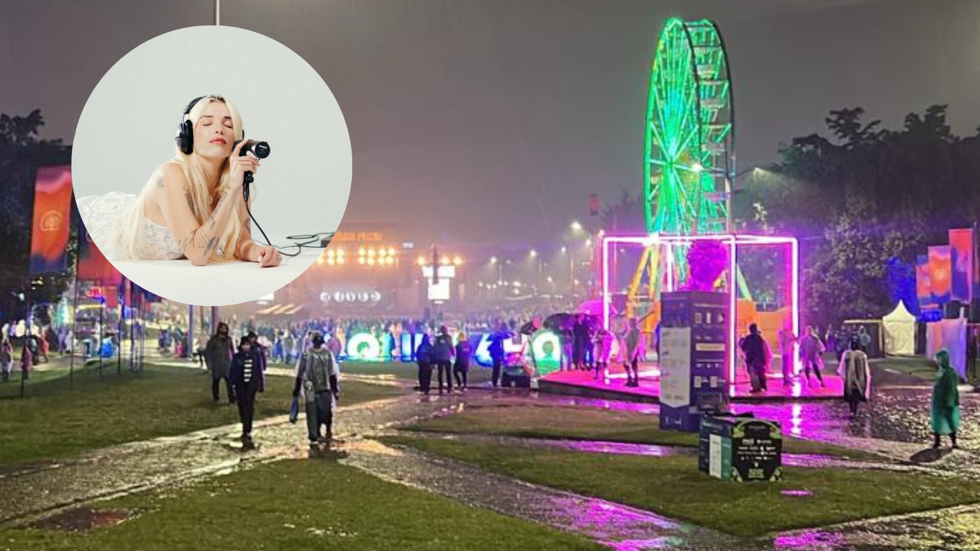 Al FEP no le escampan los infortunios: Lluvia impidió la presentación de Elena Rose