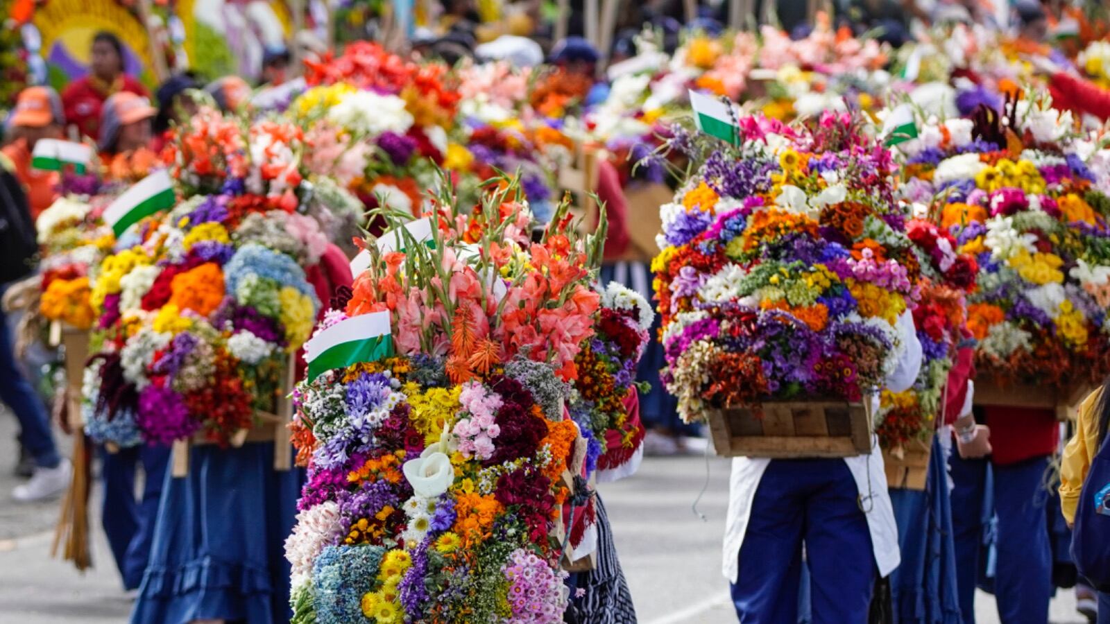 Así se vivió el desfile de Silleteros en la Feria de las Flores.