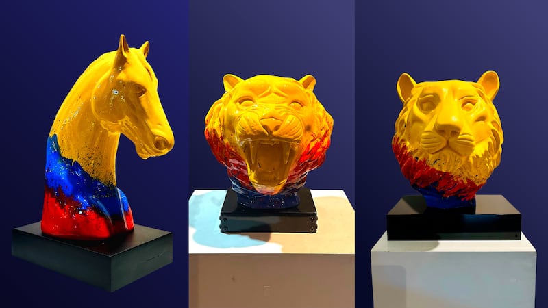 Abelardo de la Espriella está vendiendo estatuas de varios millones