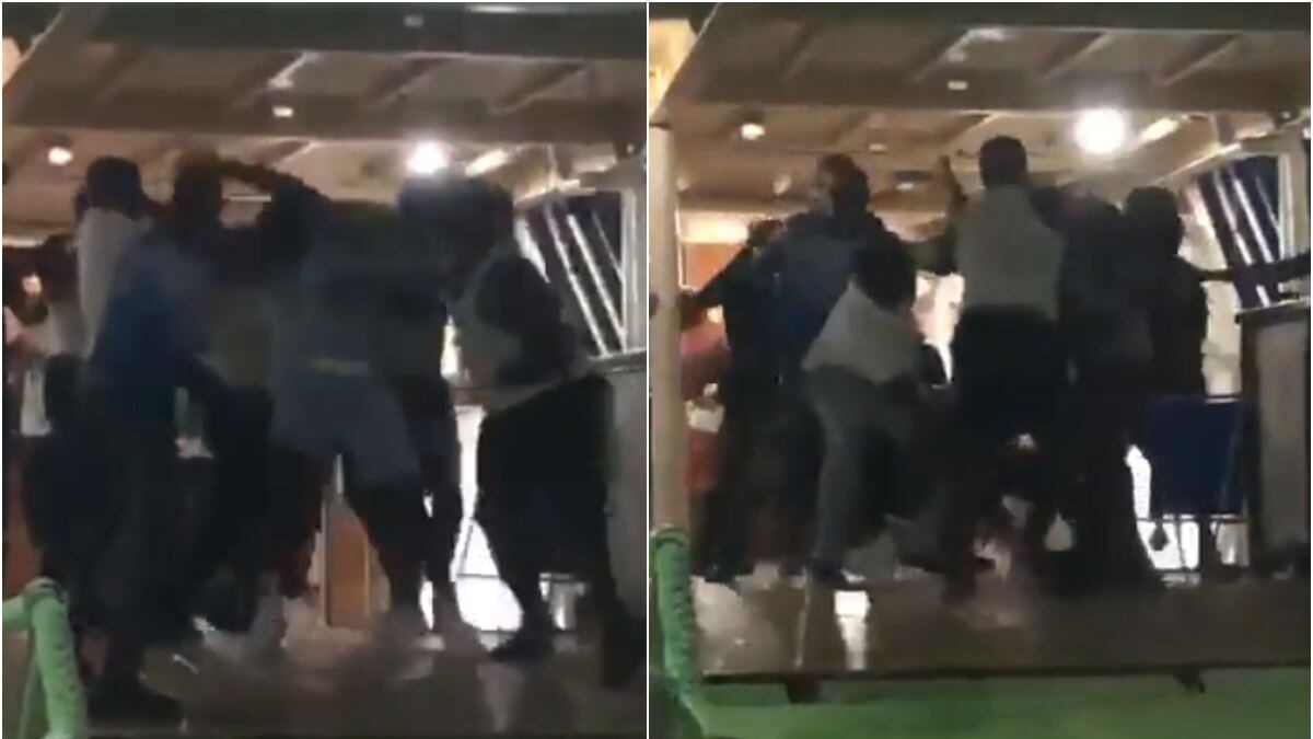 Anderson Peters recibió brutal tunda de varios sujetos en un barco