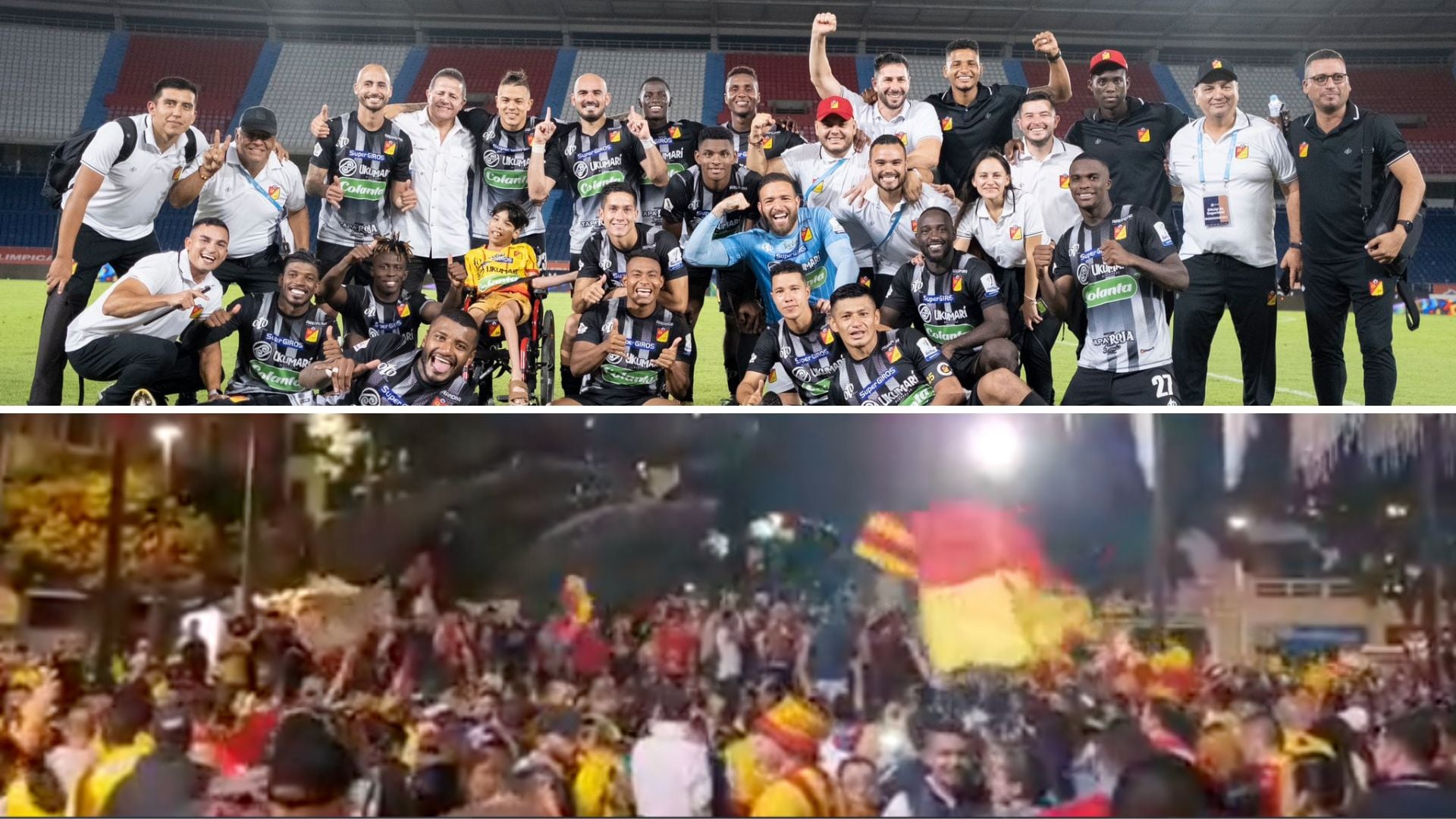 Las imágenes de la celebración en la ciudad de Pereira.