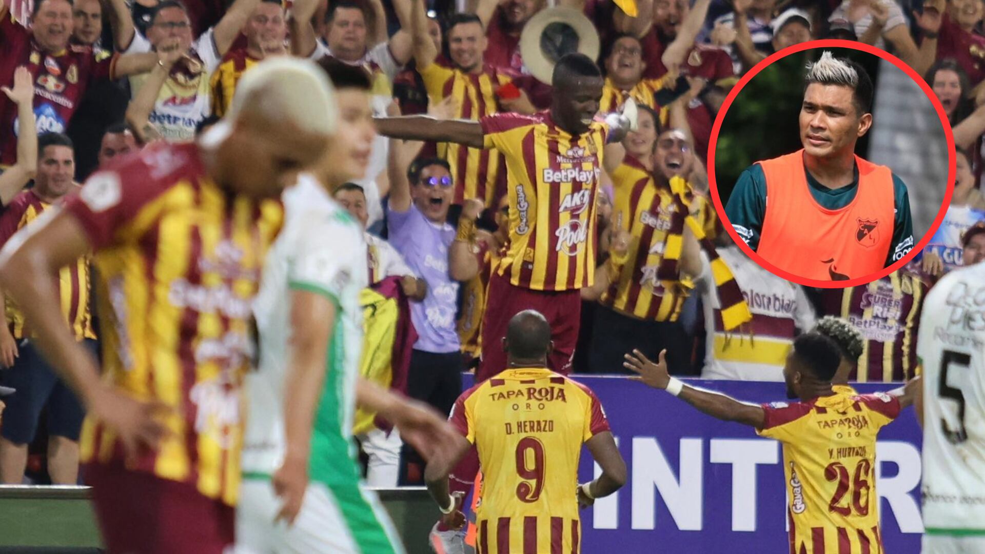 Teófilo Gutiérrez en Deportes Tolima vs Deportivo Cali