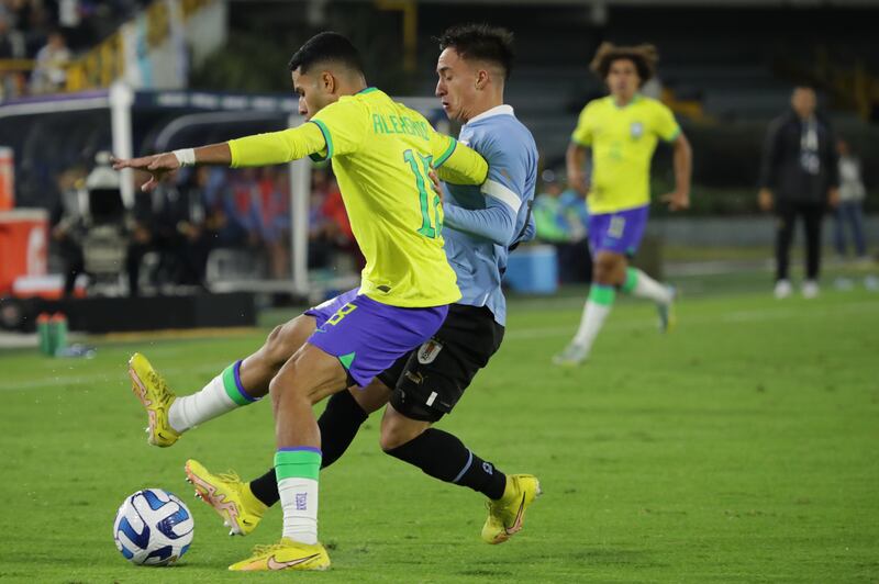 Brasil VS Uruguay por la final del Sudamericano Sub 20 en Bogotá