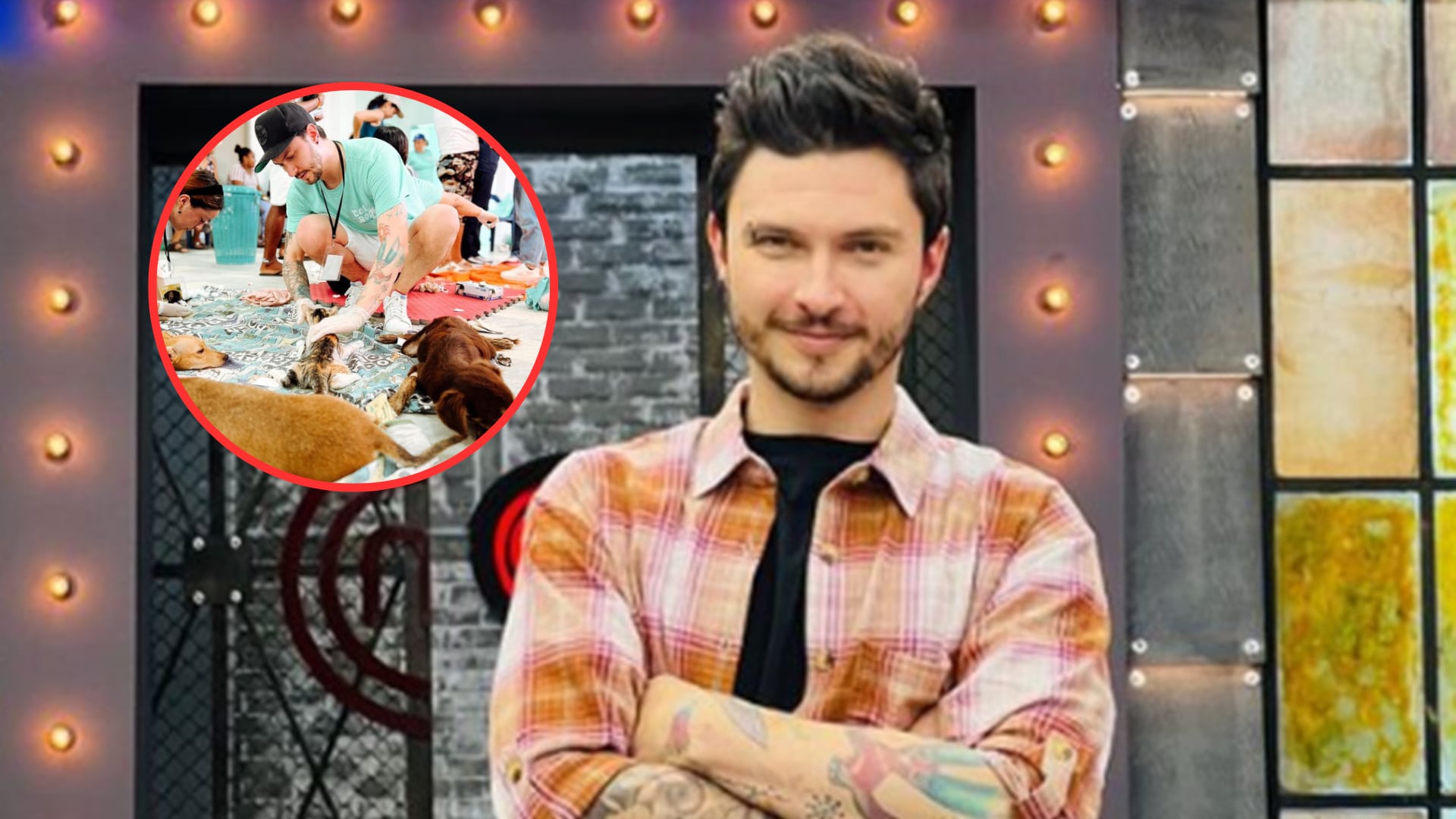 Diego Sáenz ayudó a decenas de animales en el departamento de Sucre