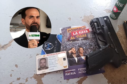 Equipo de Abelardo De la Espriella denunció presencia de falso escolta armado en evento de campaña en Envigado