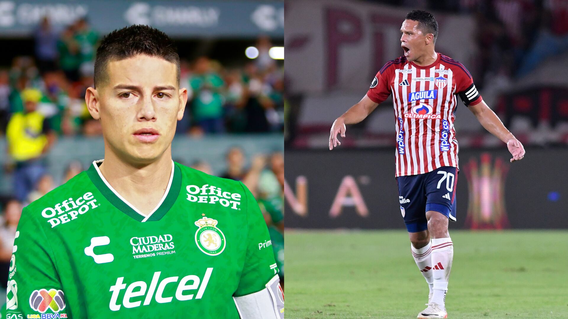 James Rodríguez y Junior - Fotos: Getty