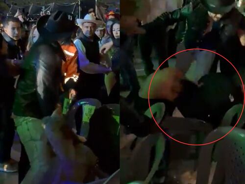 No se merecen el beneficio de la duda: Mujeres se mechonearon en concierto de Grupo Firme en Bogotá