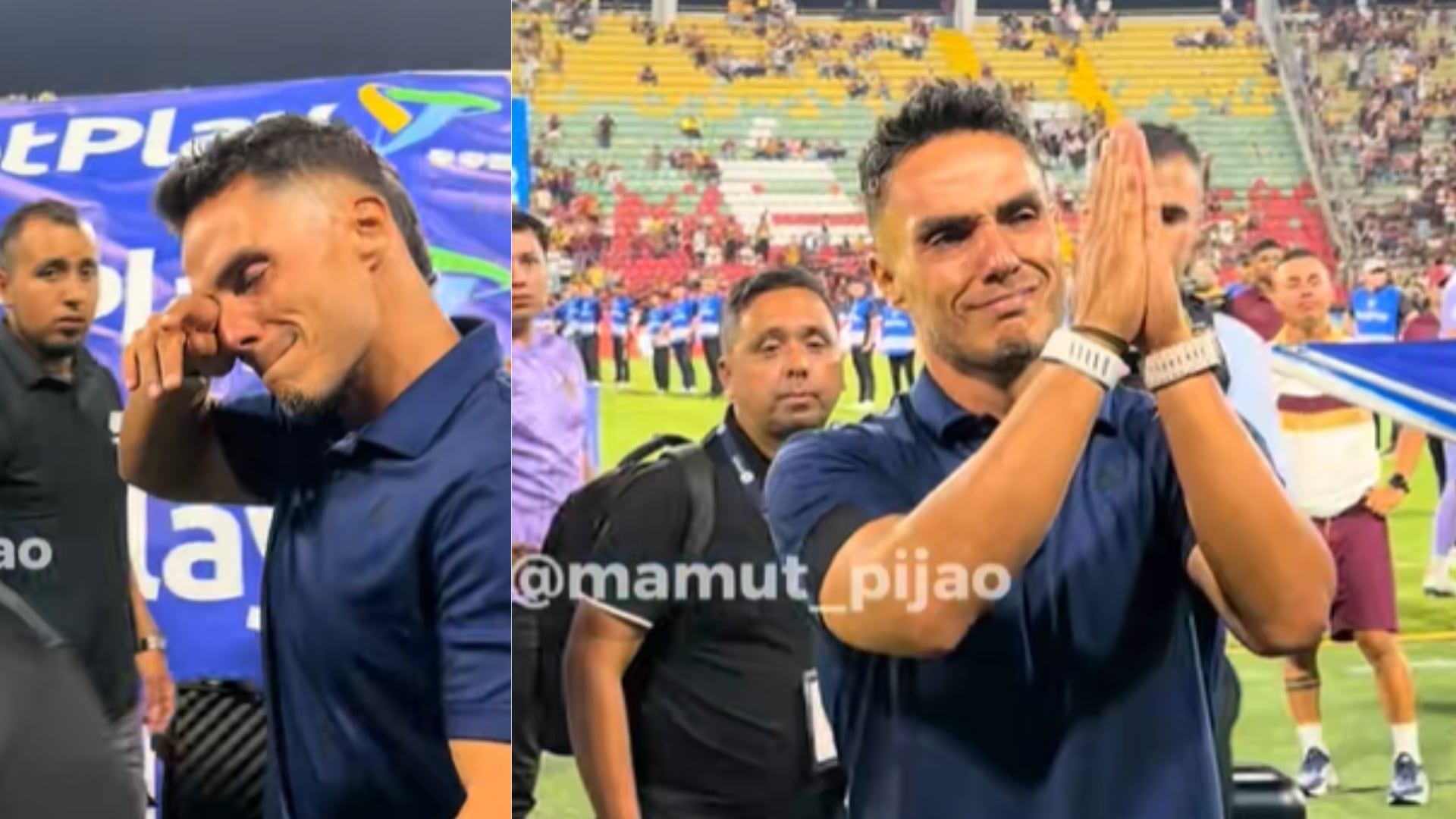 Lucas González no pudo evitar el llanto al perder la final contra el Junior en Ibagué