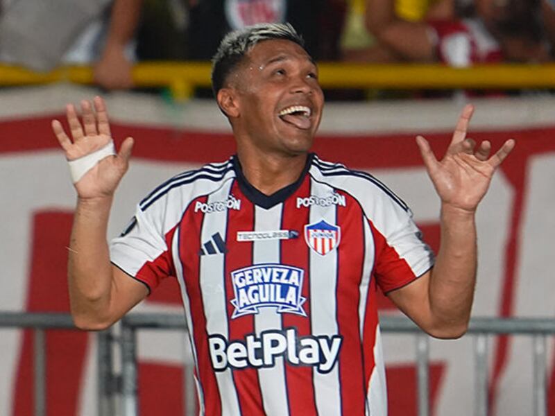 Teo Gutiérrez escribió su nombre en los libros de historia de la Copa Libertadores con su gol a Palmeiras