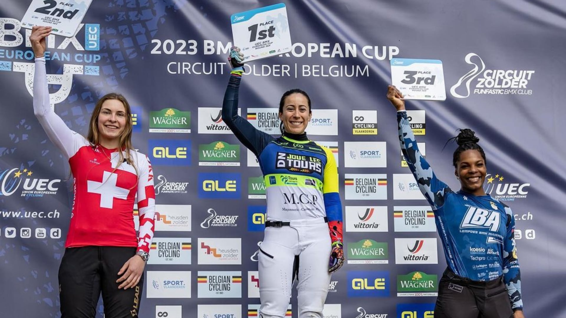 El mensaje de Marian Pajón a su madre tras de ganar medalla de oro en la Copa Europea de BMX 2023