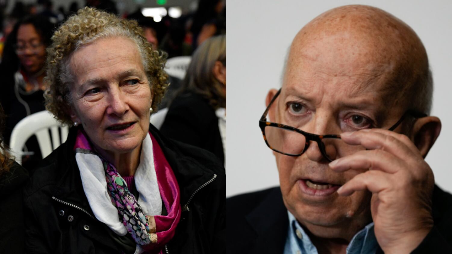 Vera Grabe y Otty Patiño