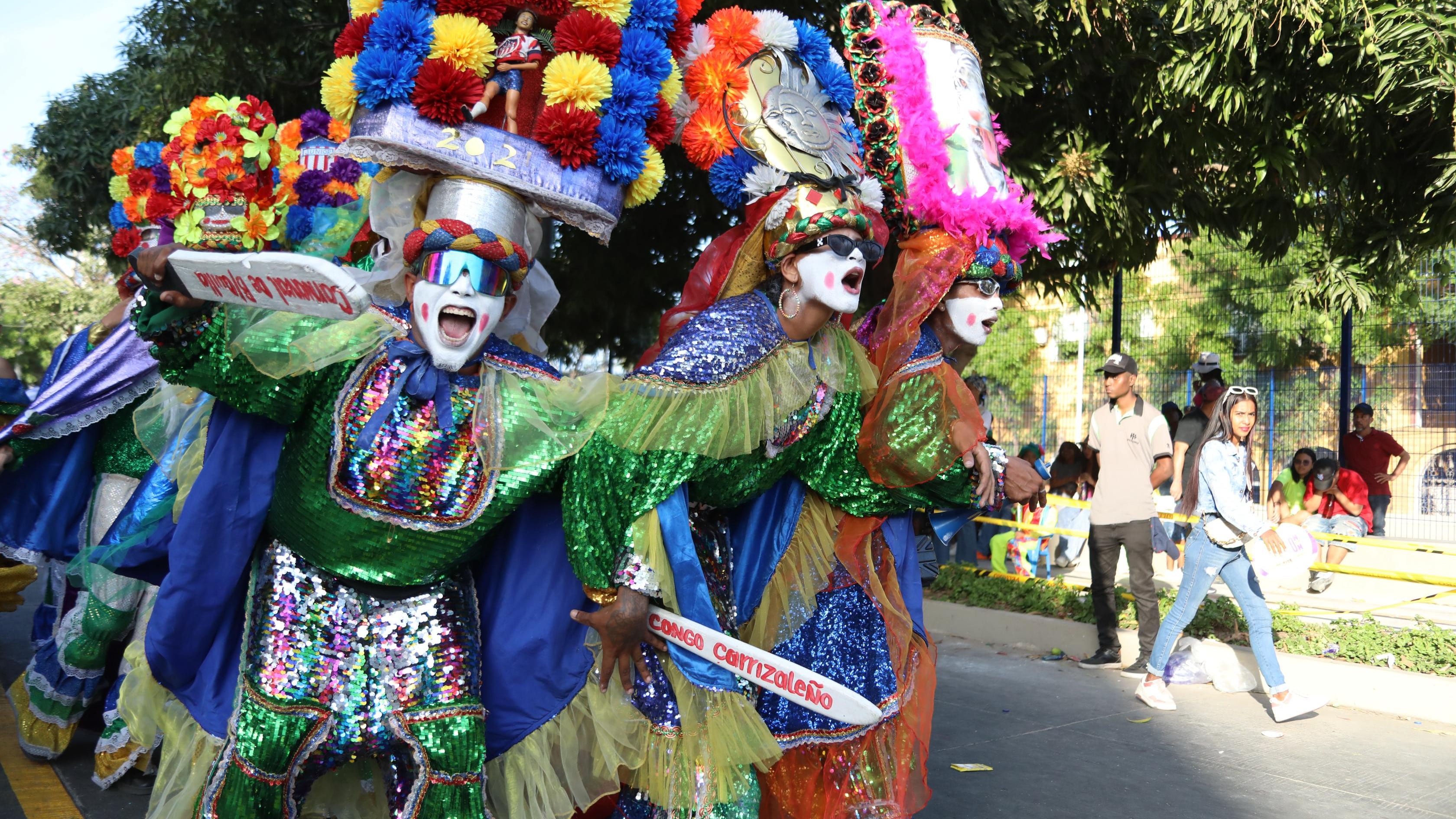 El colorido Carnaval del Suroccidente de Barranquilla tomó las calles, reflejando toda la esencia festiva de la ciudad.