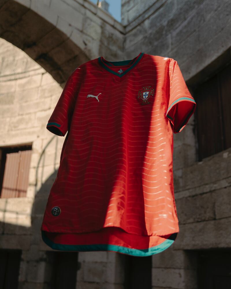Camiseta de Portugal - Foto: Redes sociales de la selección de Portugal tomadas el 3 de diciembre del 2025