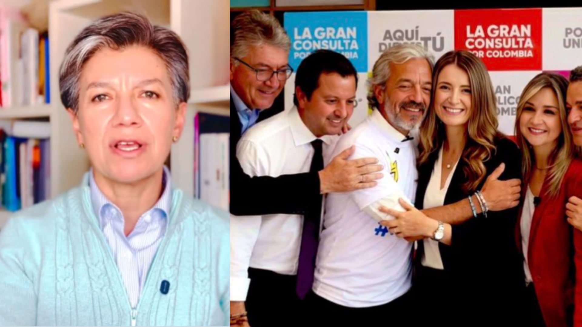 Juan Daniel Oviedo no bajó de “Judas” a Claudia López