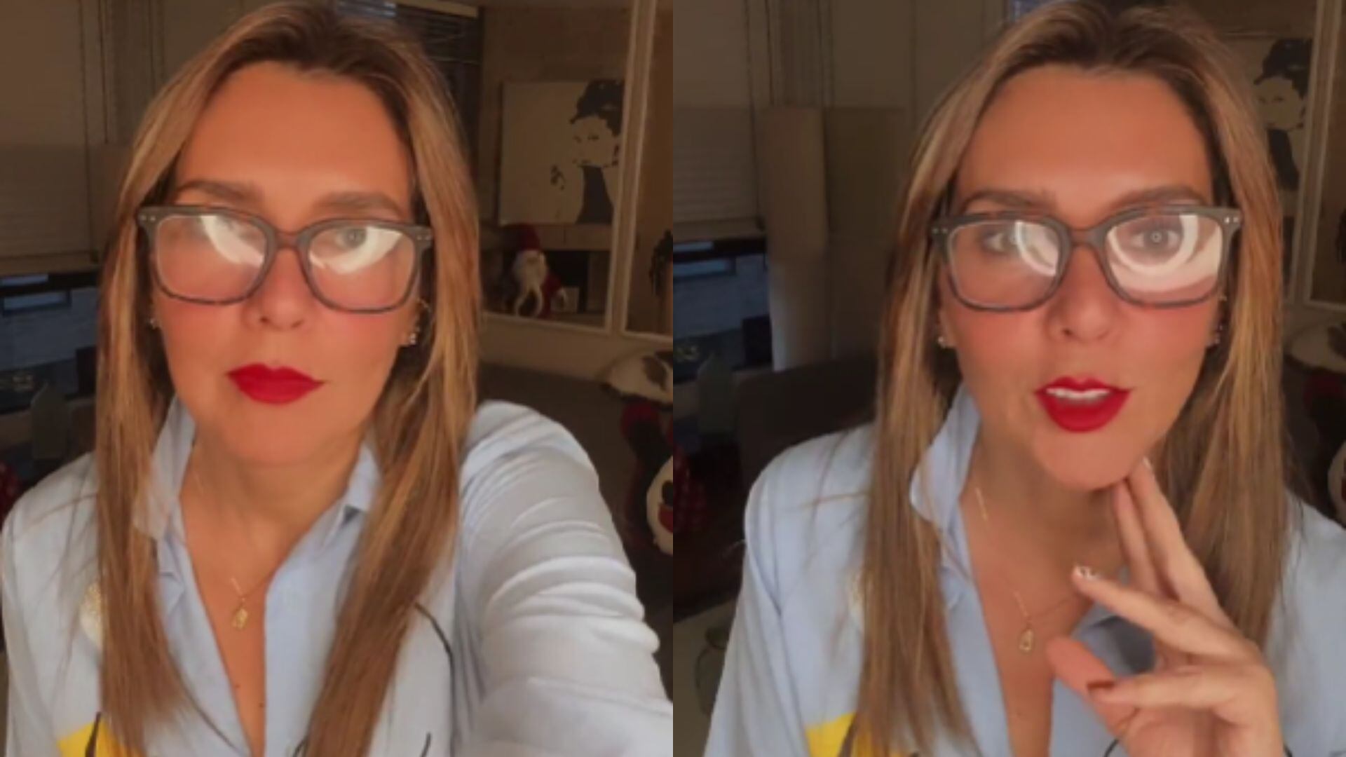 Presentadora de Noticias Uno Mónica Rodríguez