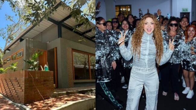 Foto Shakira inauguró nuevo colegio Pies Descalzos en una de las zonas más violentas de Colombia.