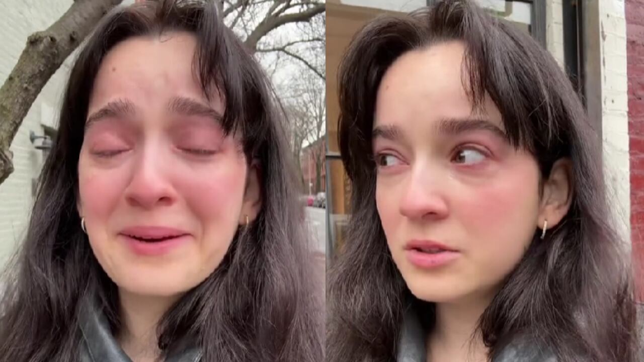 Con dos carreras y tres idiomas la joven reveló llorando que no consigue trabajo