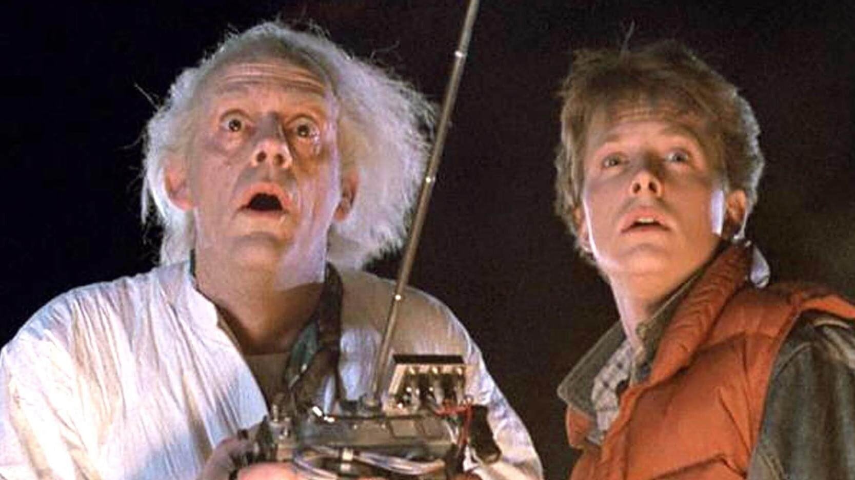 Doc Brown y Marty McFly