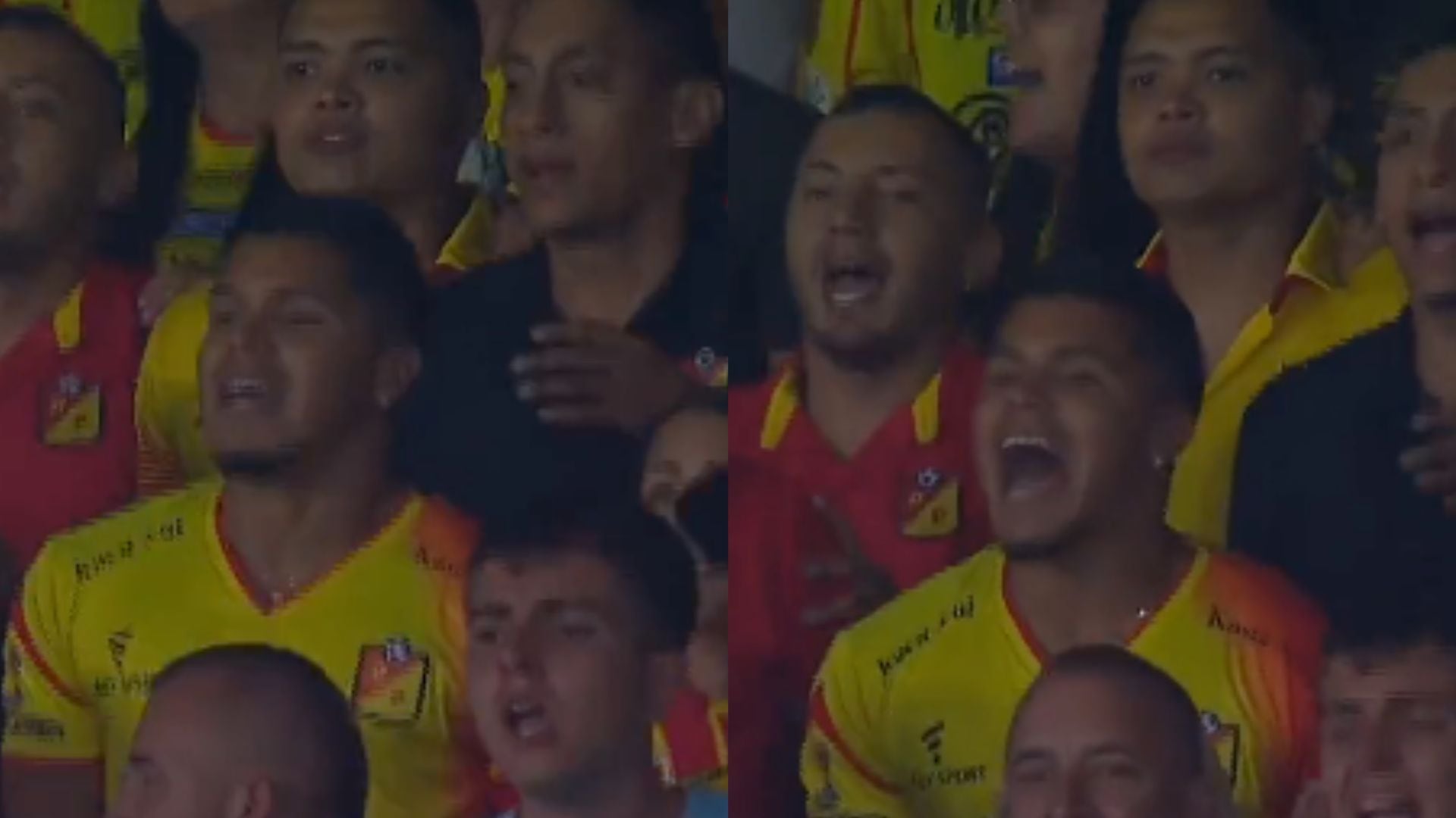 EL 'Cucho' Hernández estuvo presente en el Pereira-Junior.