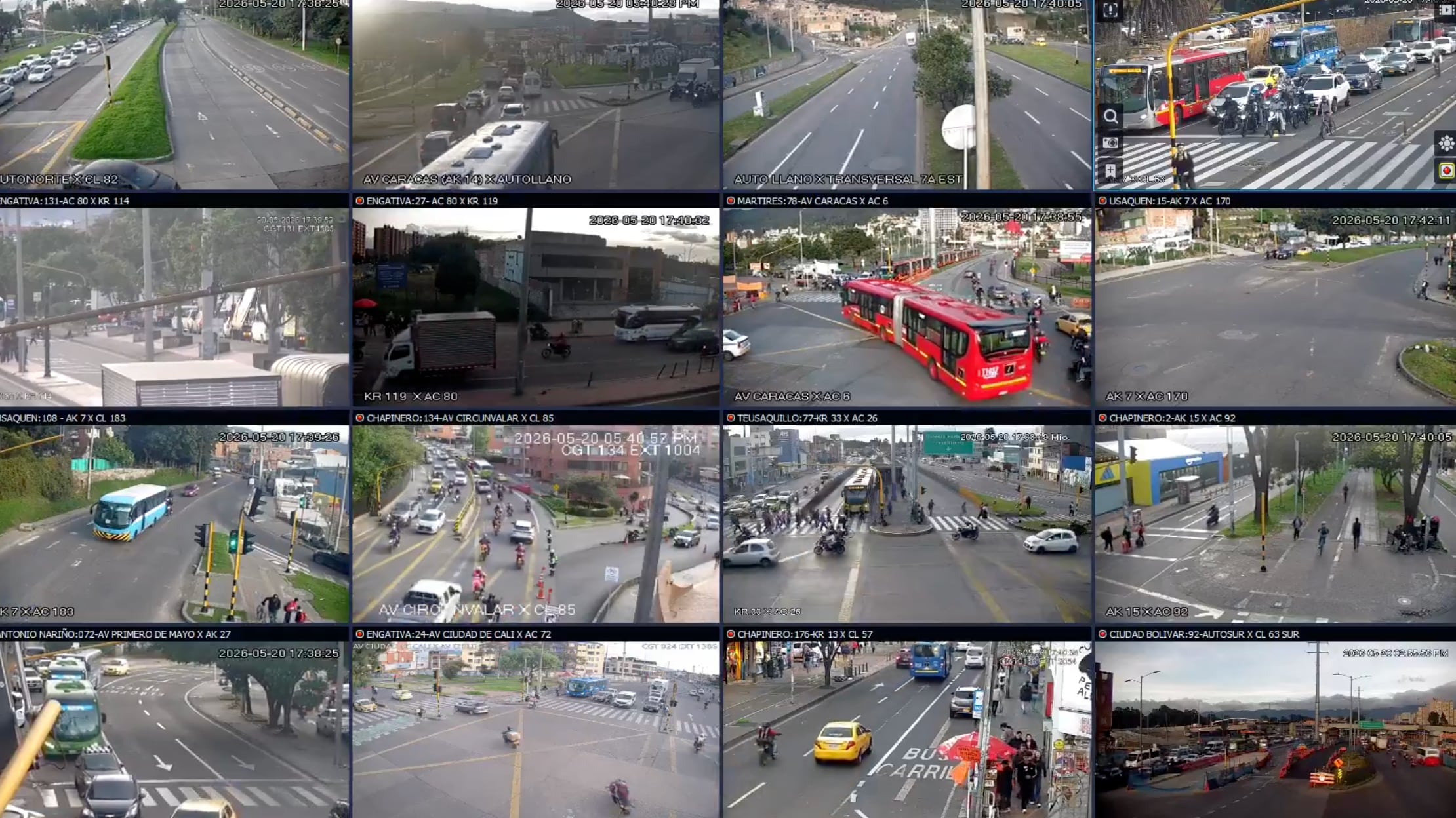 Protestas Bogotá hoy