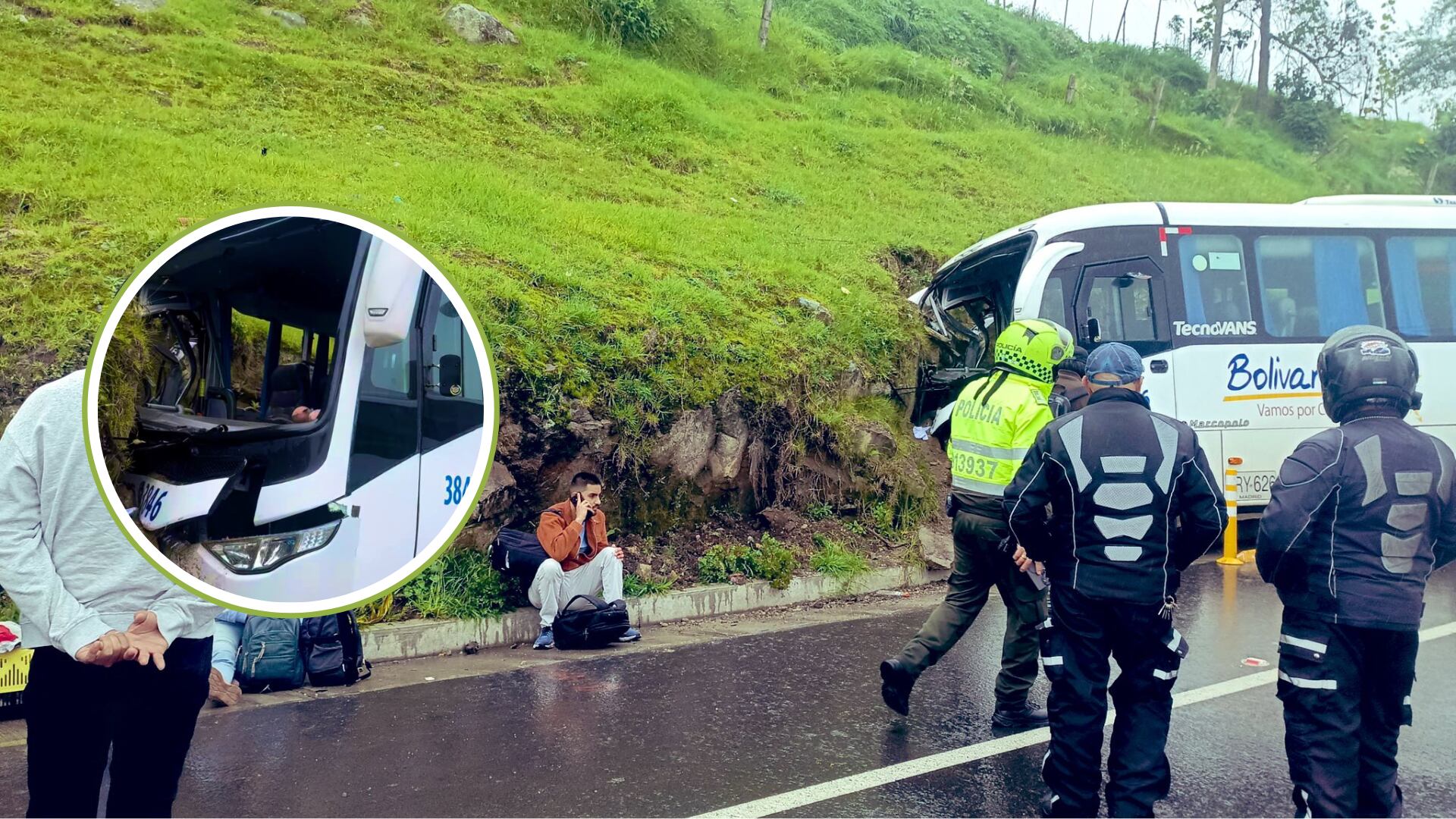 Grave accidente de tránsito en la vía Bogotá - Girardot: hay por lo menos 10 personas heridas