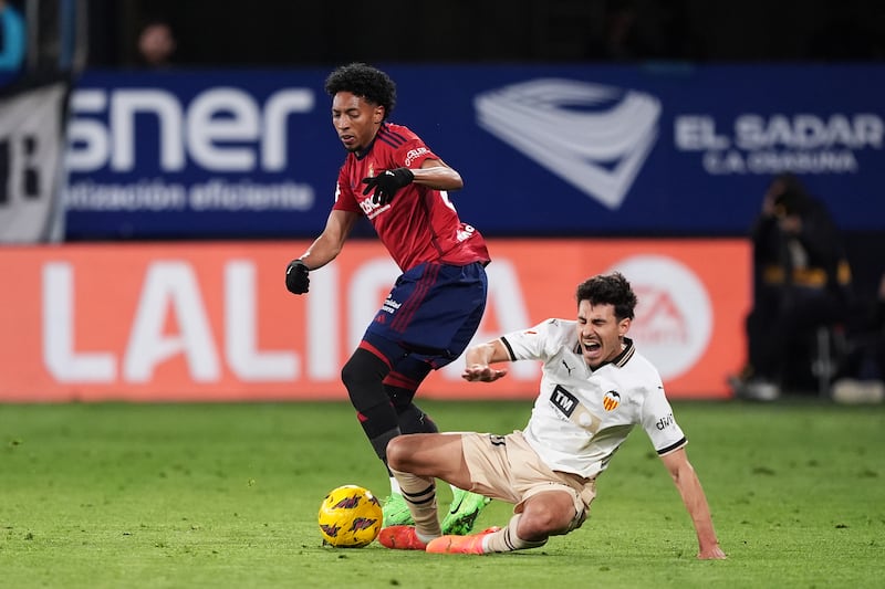Johan Mojica en Osasuna