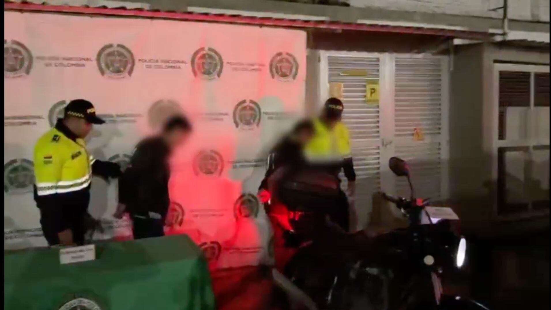 Recuperan moto robada en Bogotá