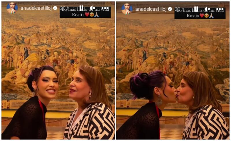 Ana del Castillo y su madre Rosa Jiménez