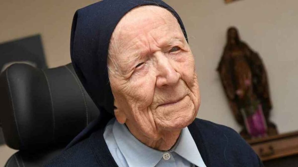 Con 116 años, monja que vivió gripe española y guerras mundiales, se recupera de la COVID-19