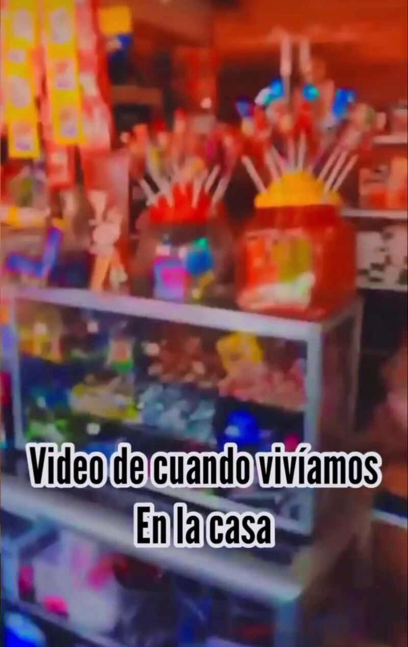 Tenían una pequeña tienda en su casa como fuente de ingresos