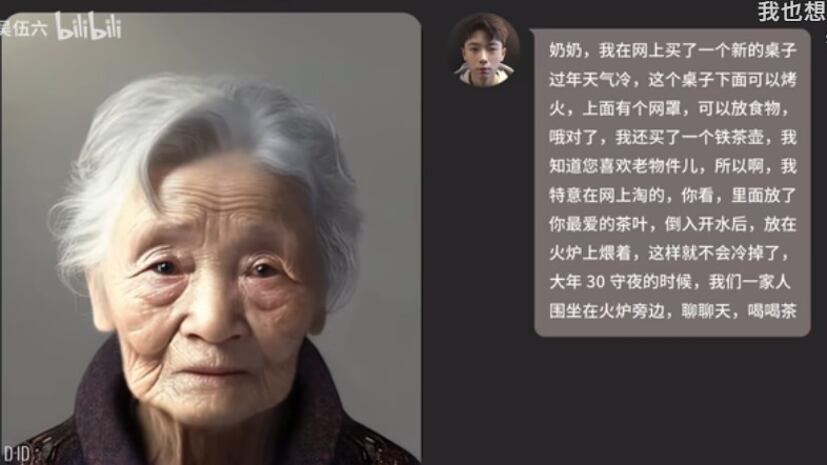 Joven vuelve a hablar con su abuela fallecida