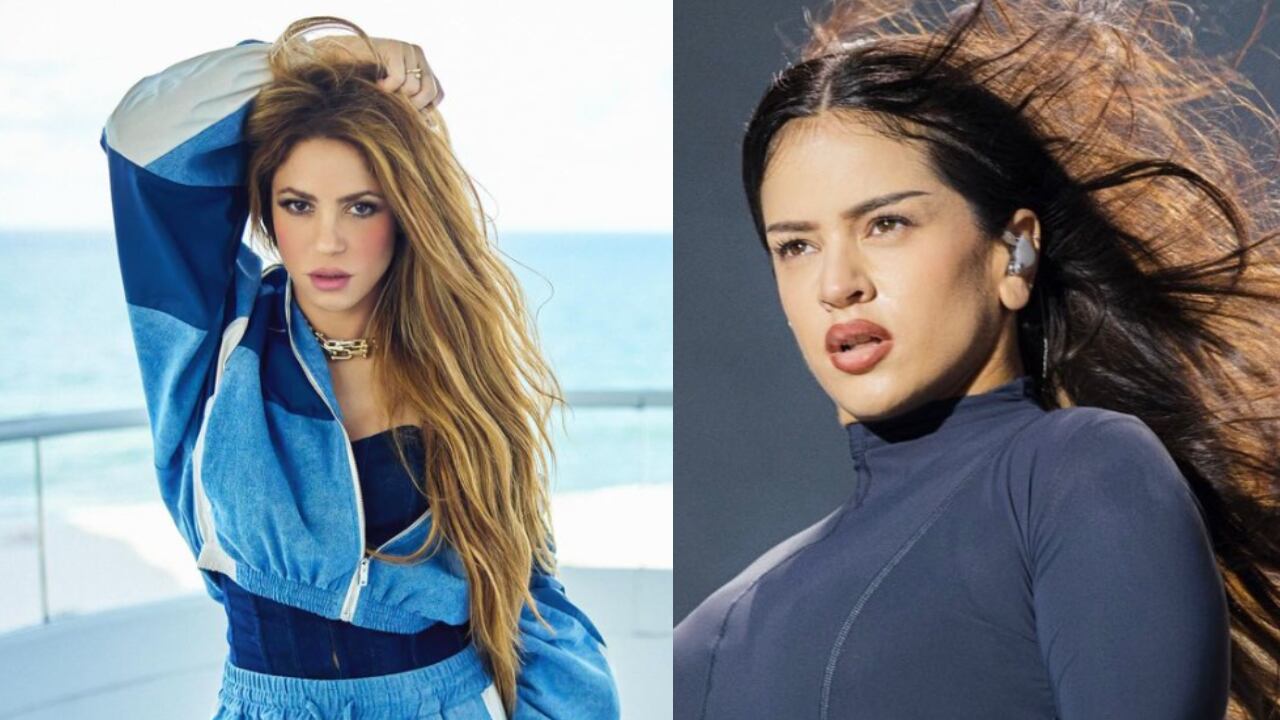 ¿Shakira y Rosalía se odian? Por un hombre parece que la rivalidad entre las artistas no tendrá fin