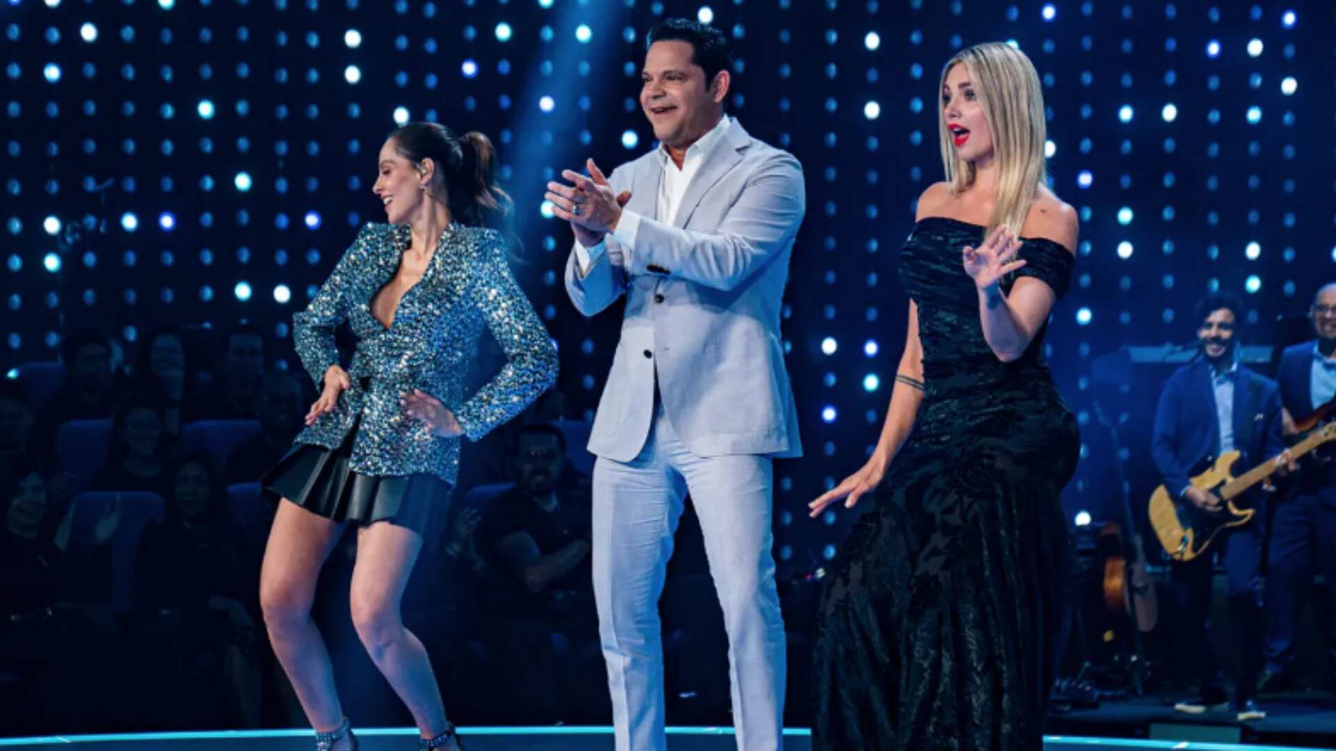 Rey Ruiz, Laura Acuña y Melina Ramirez