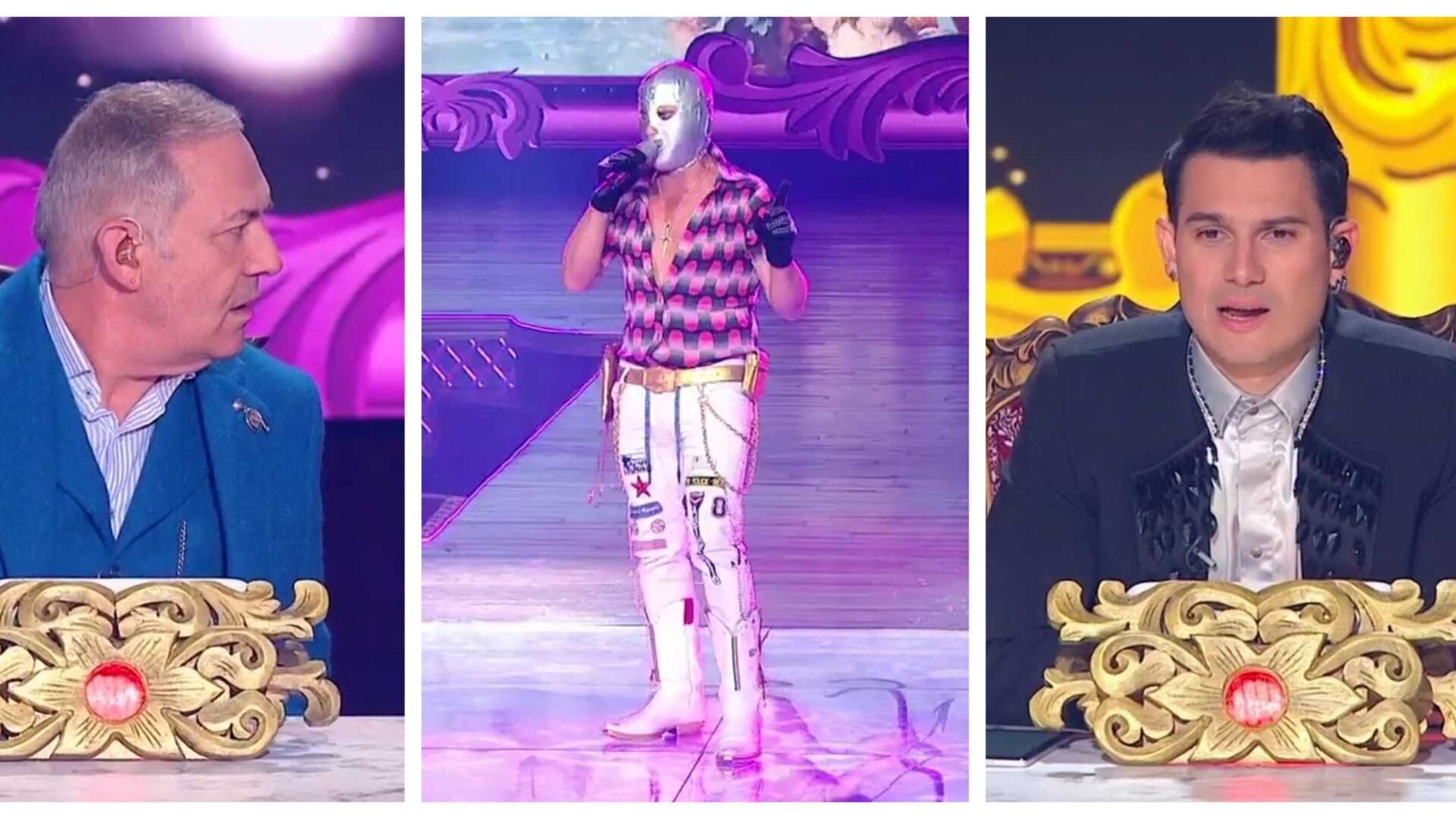 Imitador de Jessi Uribe sembró el terror en los jurados de Yo me llamo y aseguró que Amparo lo odia (captura de pantalla Yo me llamo)