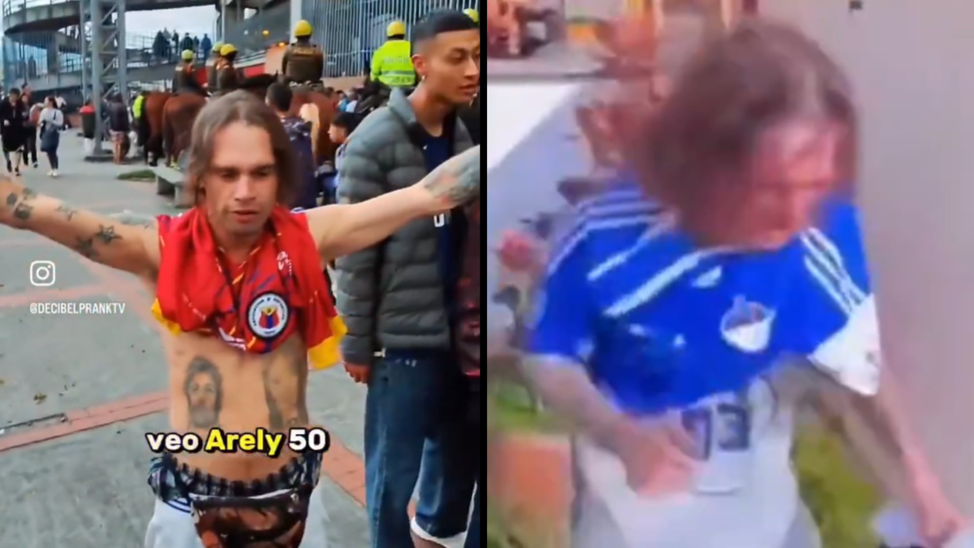 Hincha de Millonarios - Fotos: Capturas de redes sociales