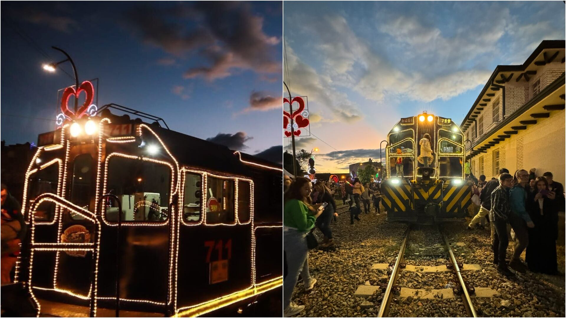 Regresa el Tren Turístico de Boyacá: Recorrido navideño imperdible (Foto vía redes sociales Camilo Peña y Boyacá Sie7e días)