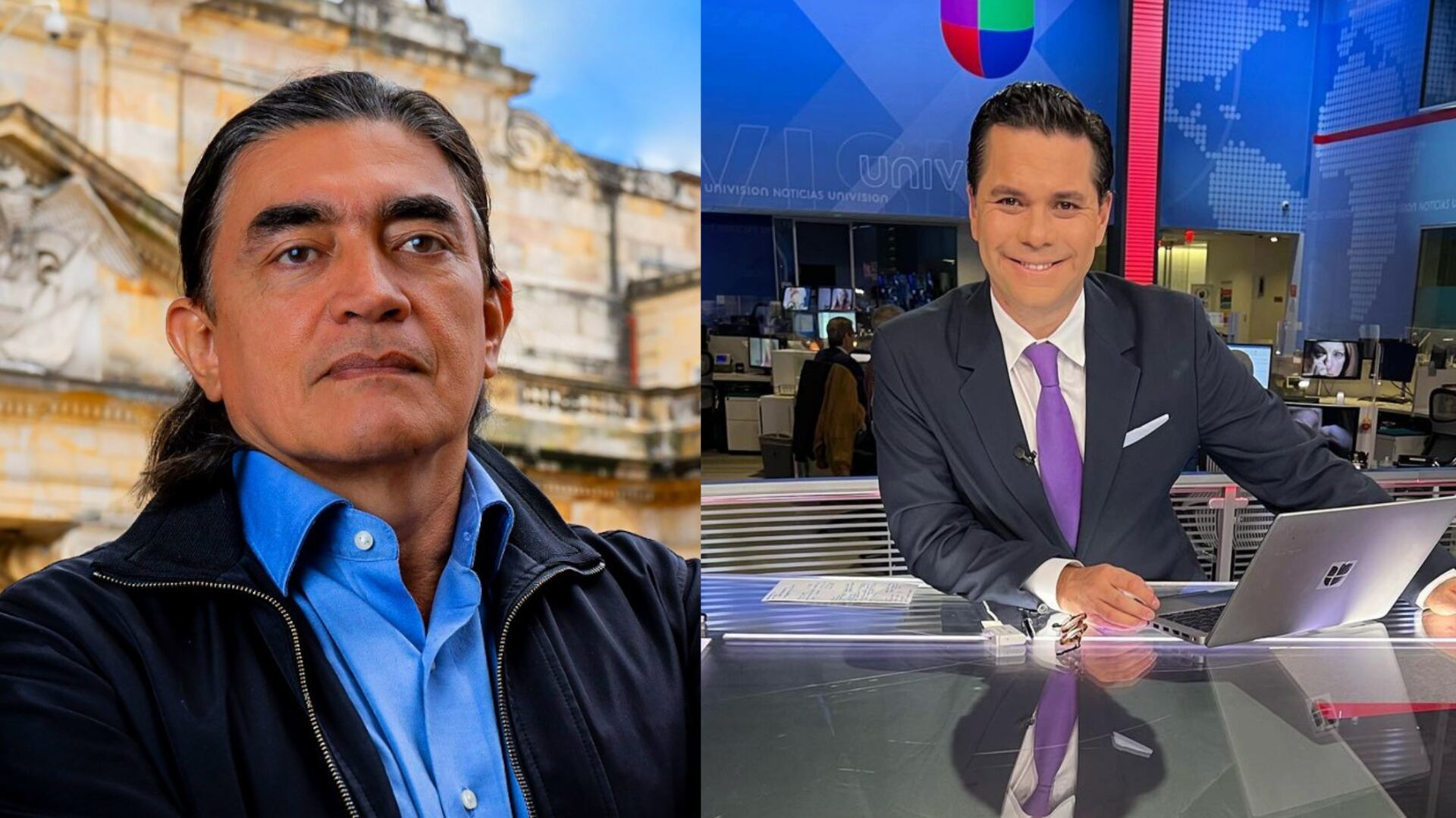 Gustavo Bolívar y Luis Carlos Vélez