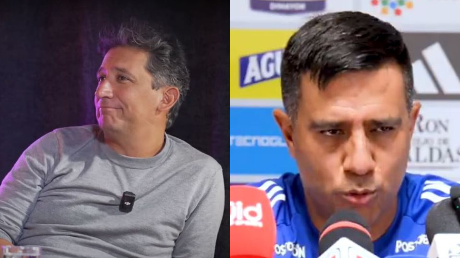 César Farías y Antonio Casale - Fotos: Redes sociales