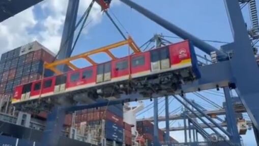 Foto llegó a Colombia el segundo tren de la Línea 1 del Metro de Bogotá: avanzan las pruebas para su puesta en marcha.